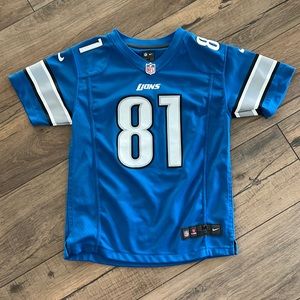 Detroit Lions - Johnson #81 Jersey youth medium